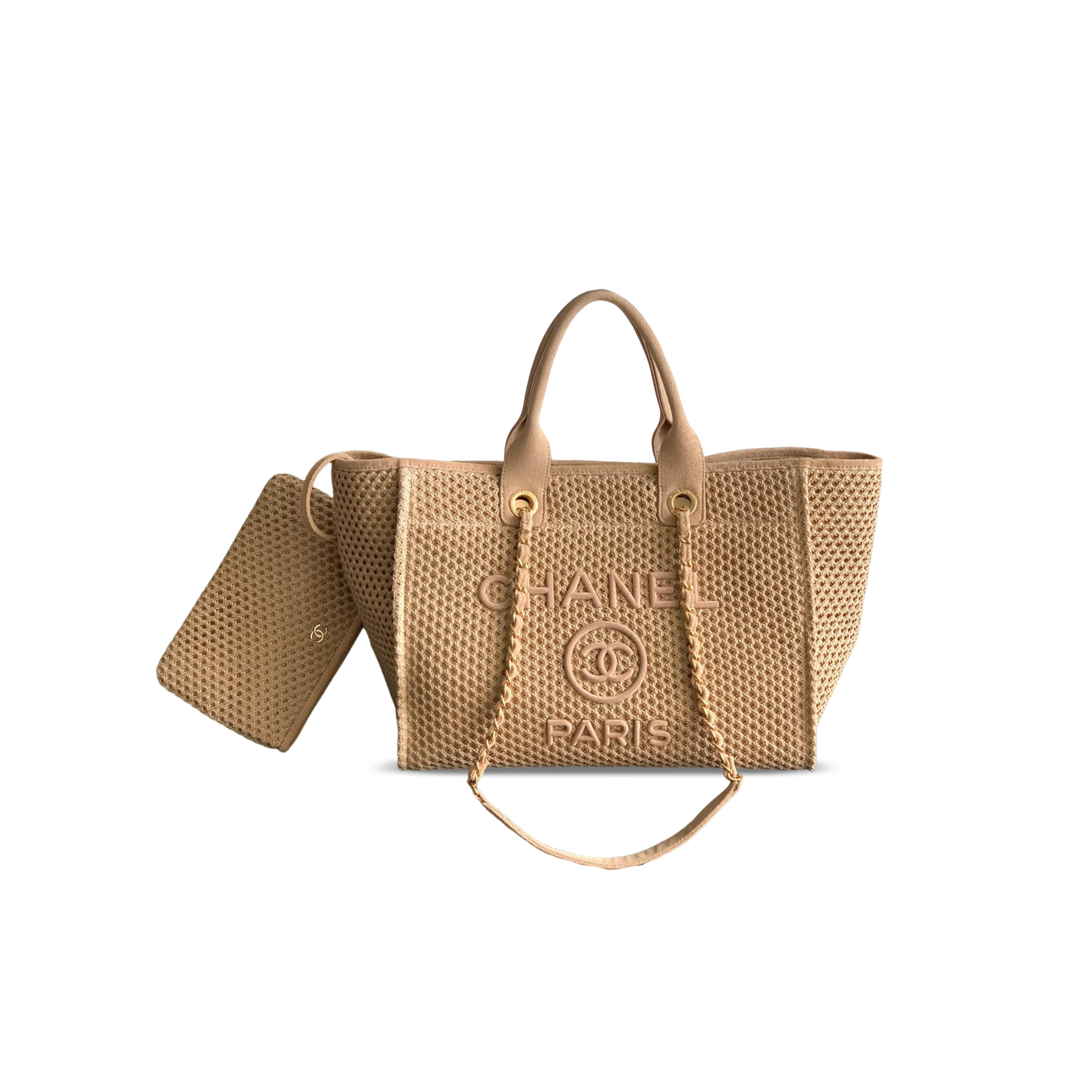 Ch**el 26c deauville tote bag (38*27*18cm)